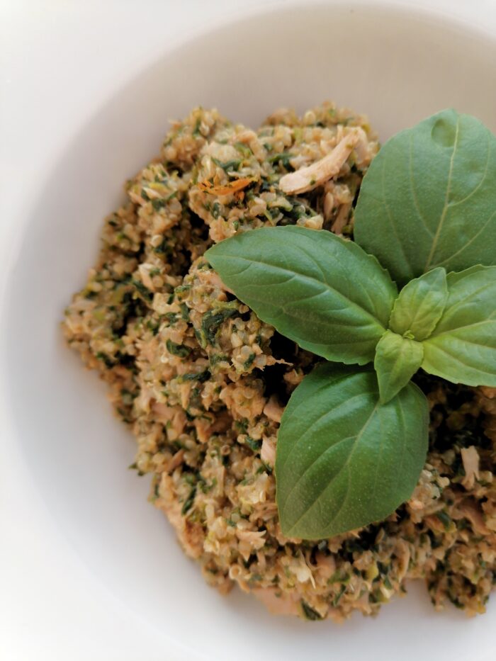 komosa ryżowa z makrelą