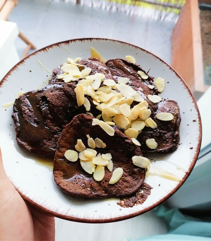 szybkie bananowe placuszki