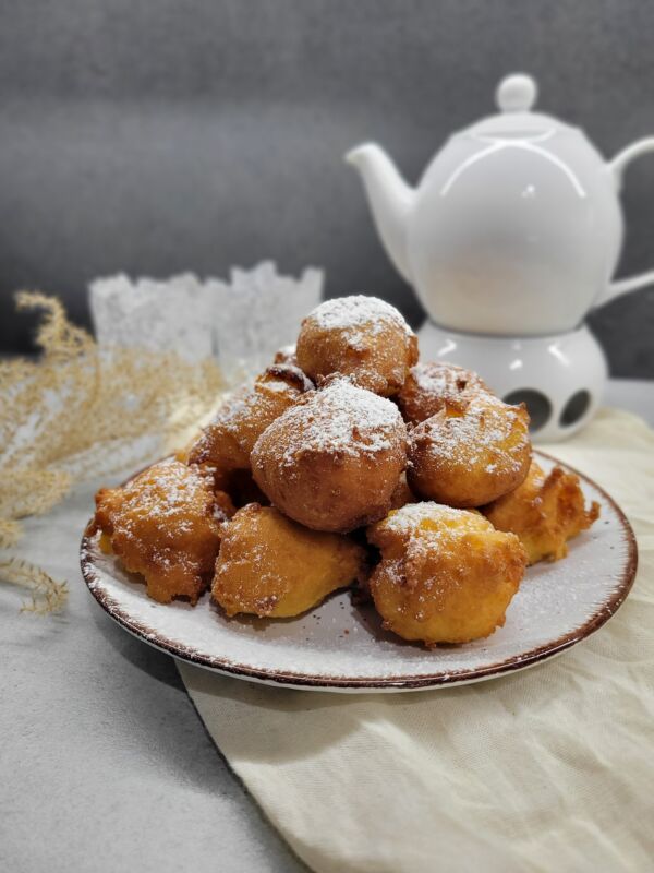 Mini pączusie LOW FODMAP z serka waniliowego